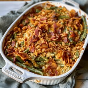 Loaded Green Bean Casserole Recipe