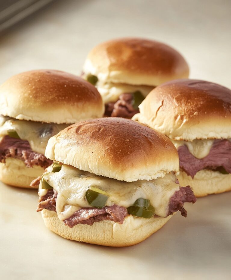Philly Cheese Steak Sliders Recipe