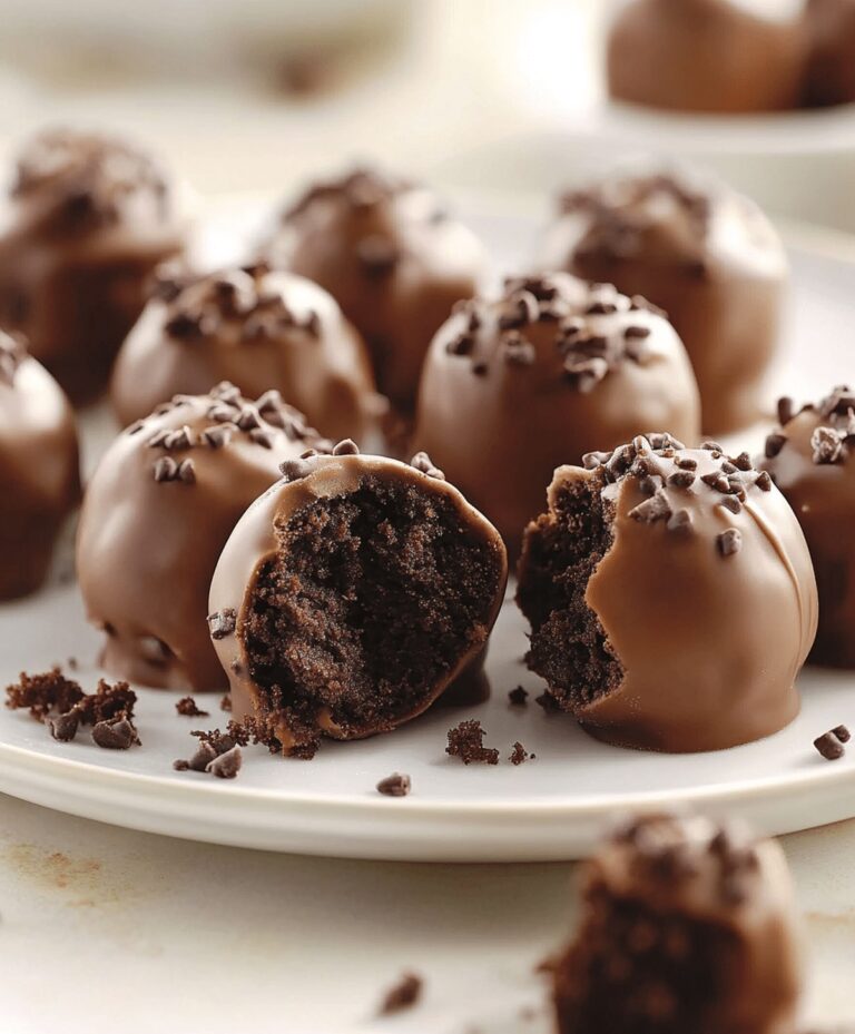 Easy Brownie Truffles Recipe
