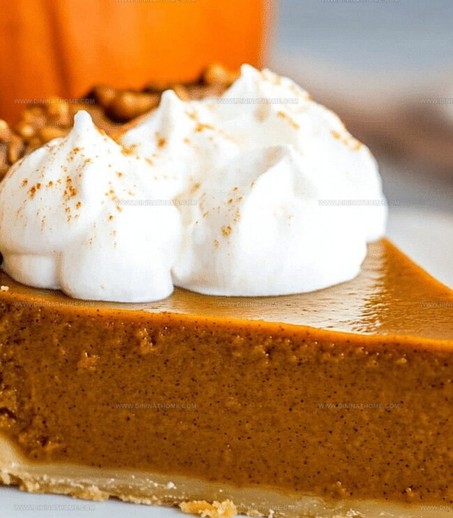 Pumpkin Pie With Condensed Milk Tips