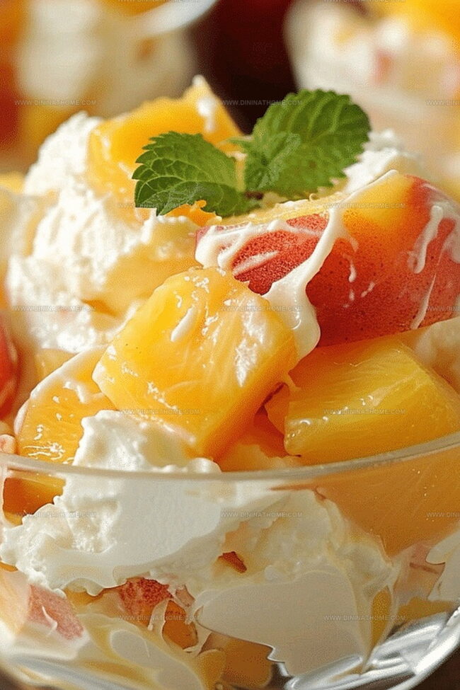 Peaches And Cream Salad That’s Always A Hit