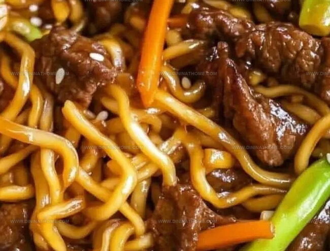 Beef Lo Mein Stir-Fry Method