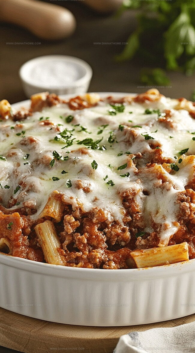 Step-by-Step Help for Perfectly Layered Baked Ziti
