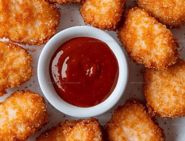 Chicken Nuggets Parmesan Prep Steps