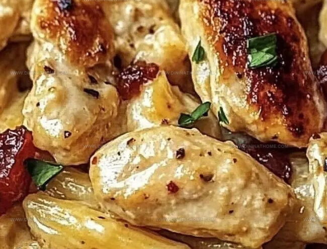 Chicken Pasta Creamy “Marry Me” Style Method