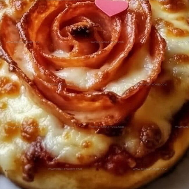 Pizza Roses That Make Valentine’s Day Delicious