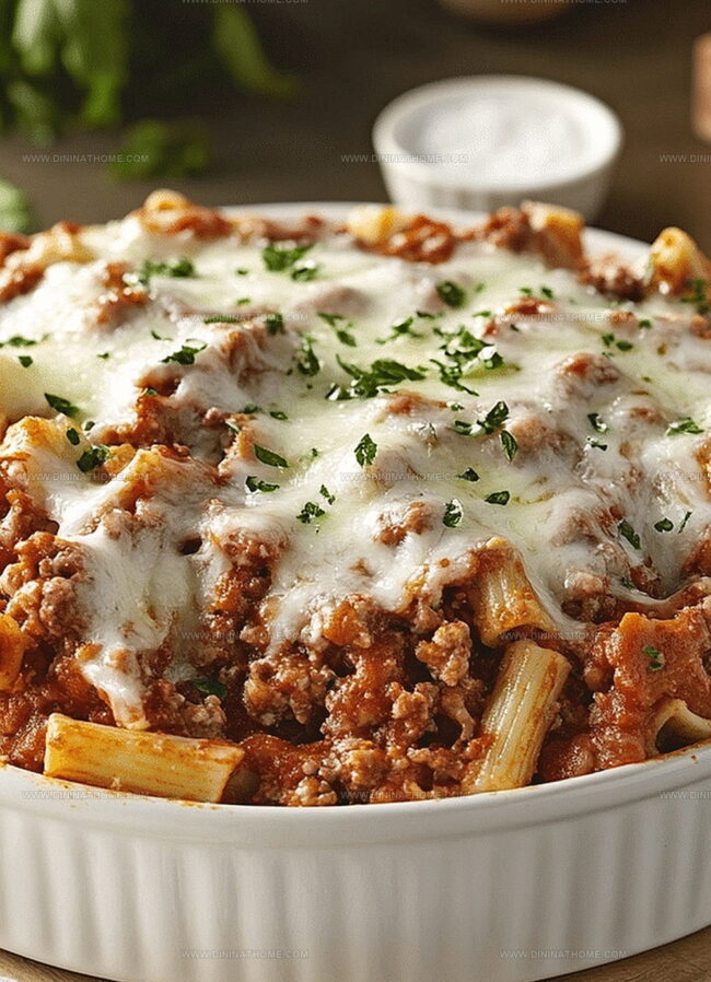 Store Baked Ziti And Warm It Well