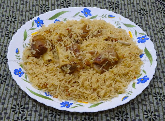 Yakhni Pulao